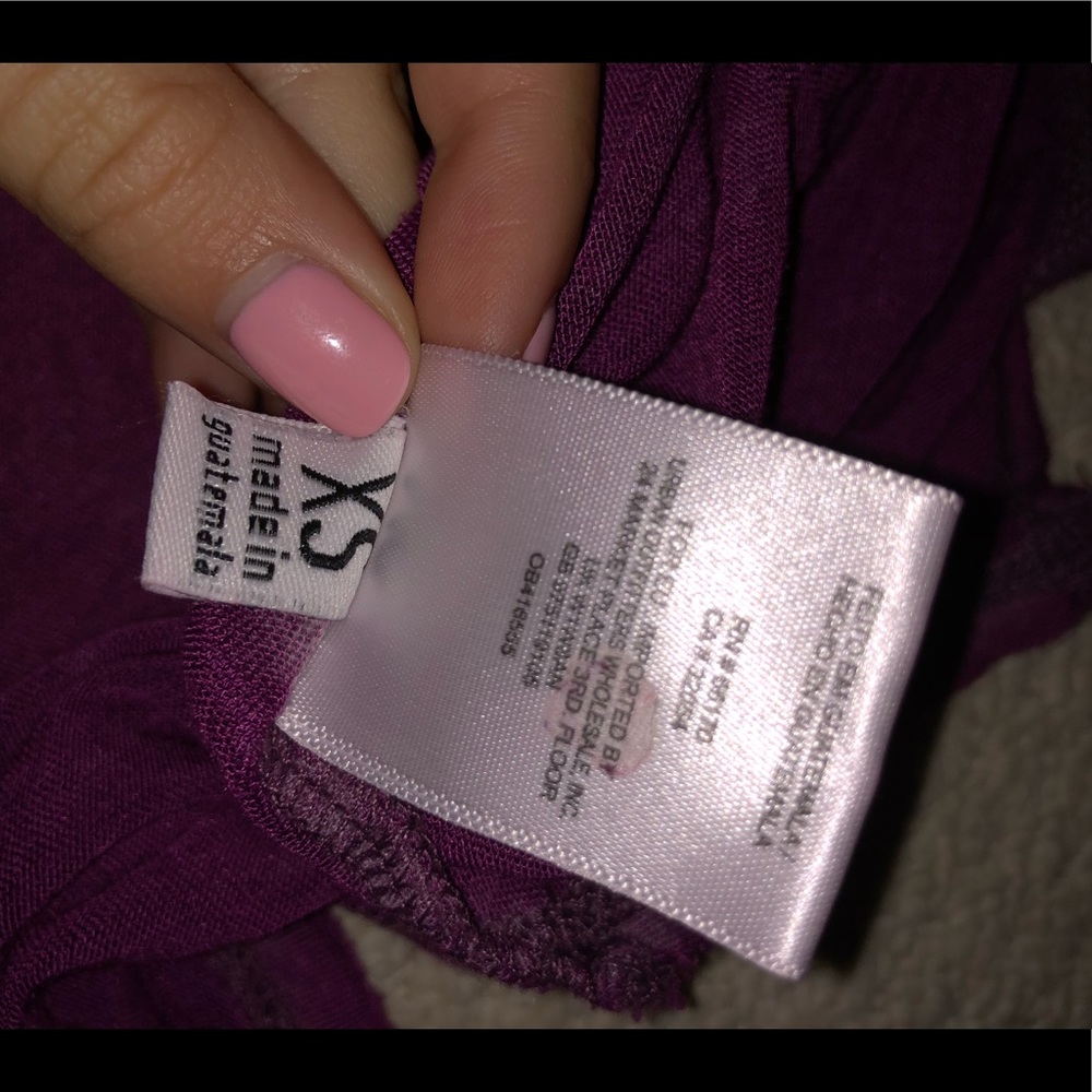 Free People Pink/ Purple Tank Top - Picture 4 of 4